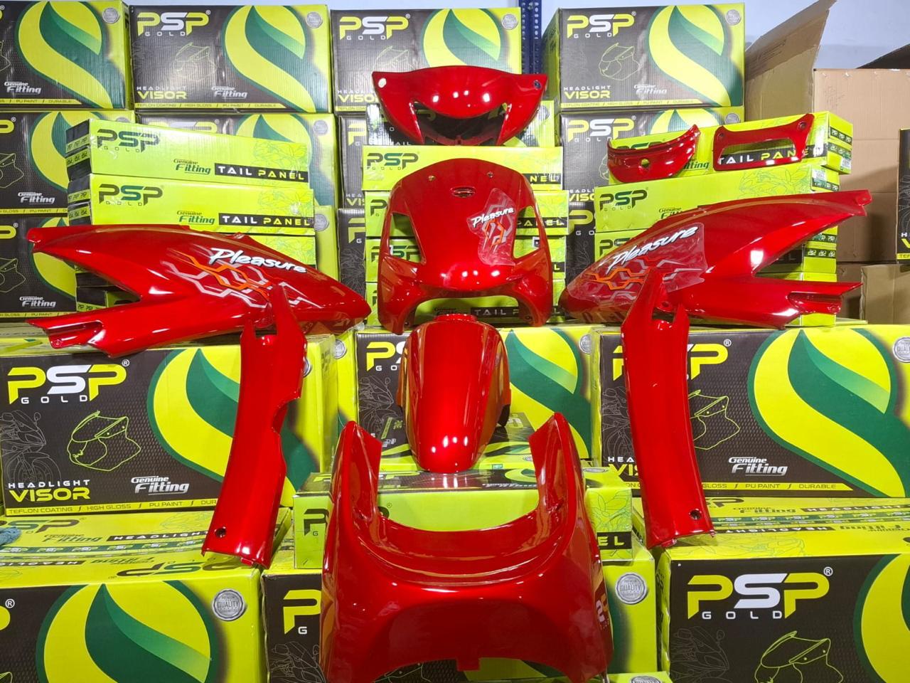 FULL BODY KIT SUITABLE FOR PLEASURE OLD MODEL RED