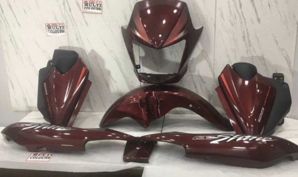 FULL BODY KIT SUITABLE FOR CB SHINE REBEL RED