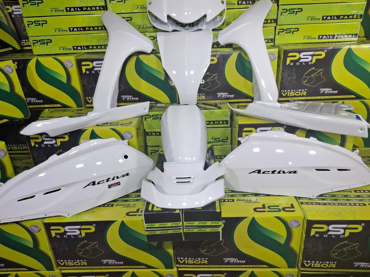 FULL BODY KIT SUITABLE FOR ACTIVA 4G WHITE