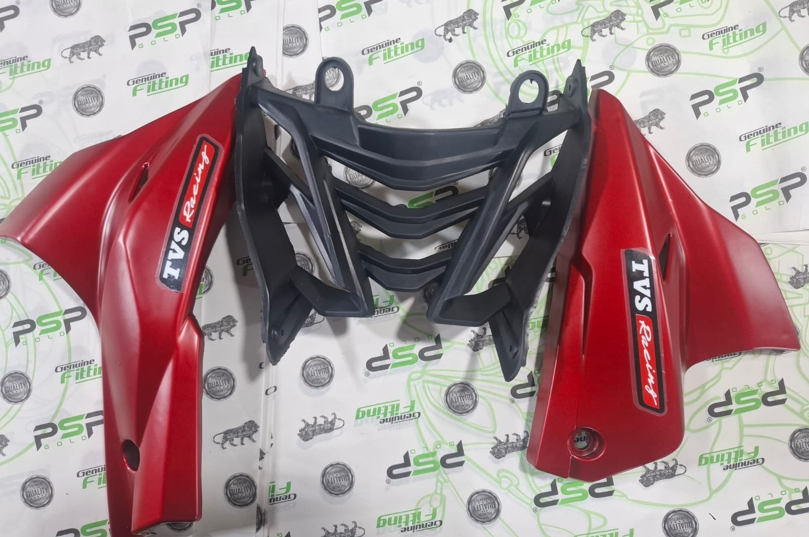 ENGINE GUARD SUITABLE FOR APACHE BS6 MATT-RED