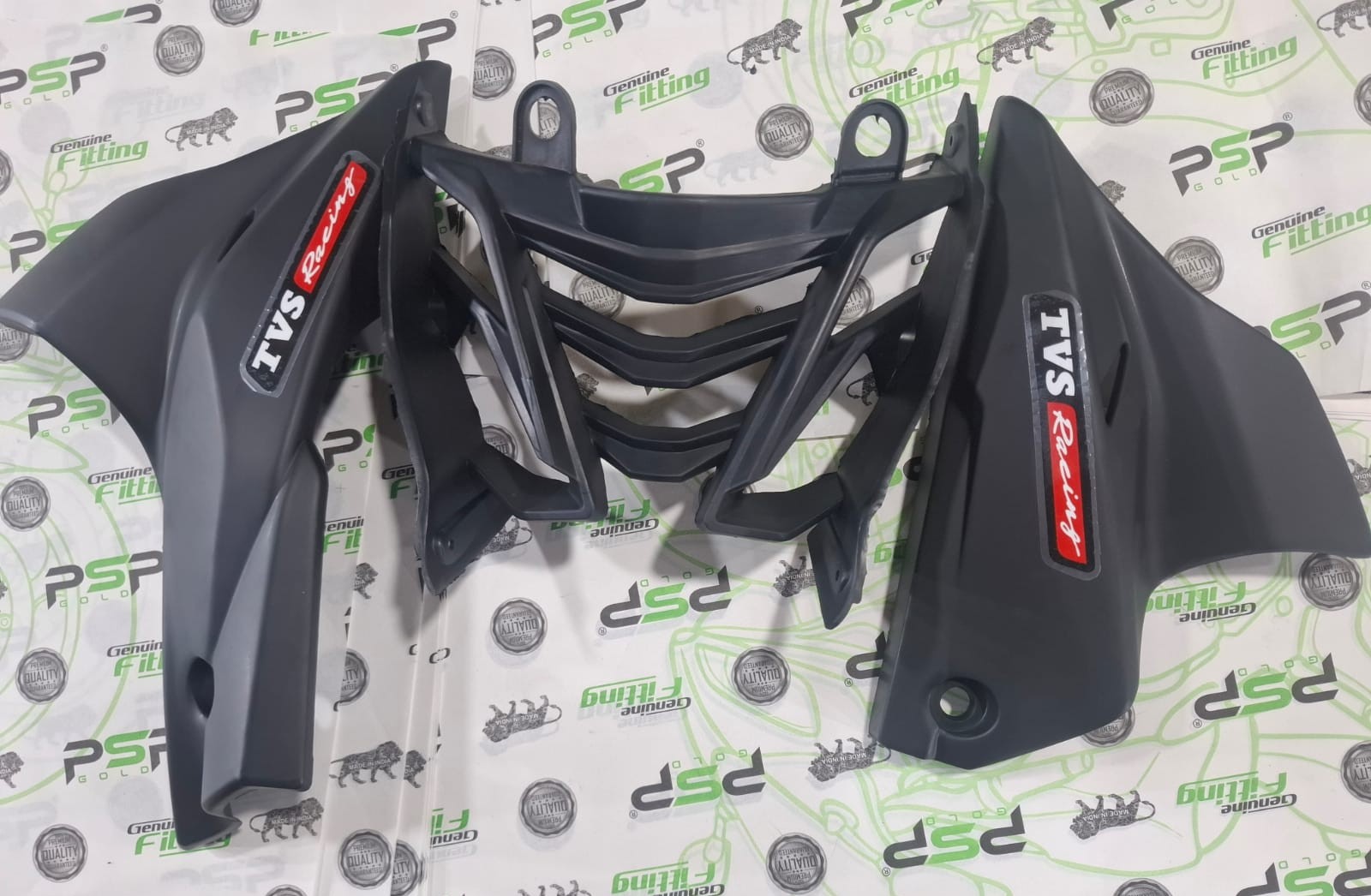 ENGINE GUARD SUITABLE FOR APACHE BS6 MATT-BLACK