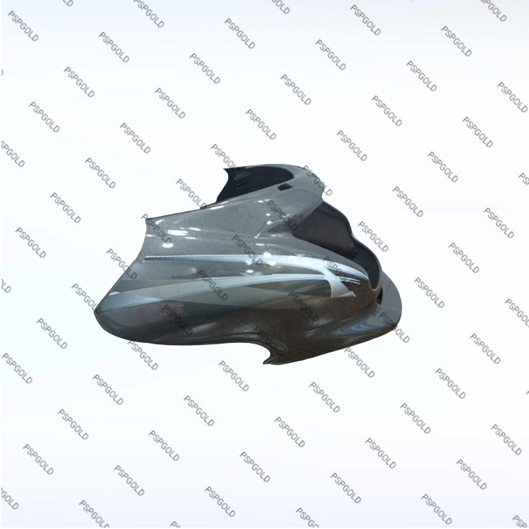 HEADLIGHT VISOR SUITABLE FOR SUPER SPLENDOR ASF T-1 HEAVY GREY