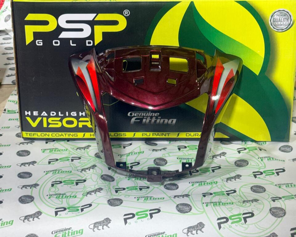 HEADLIGHT VISOR SUITABLE FOR SPLENDOR 2016 WINE RED