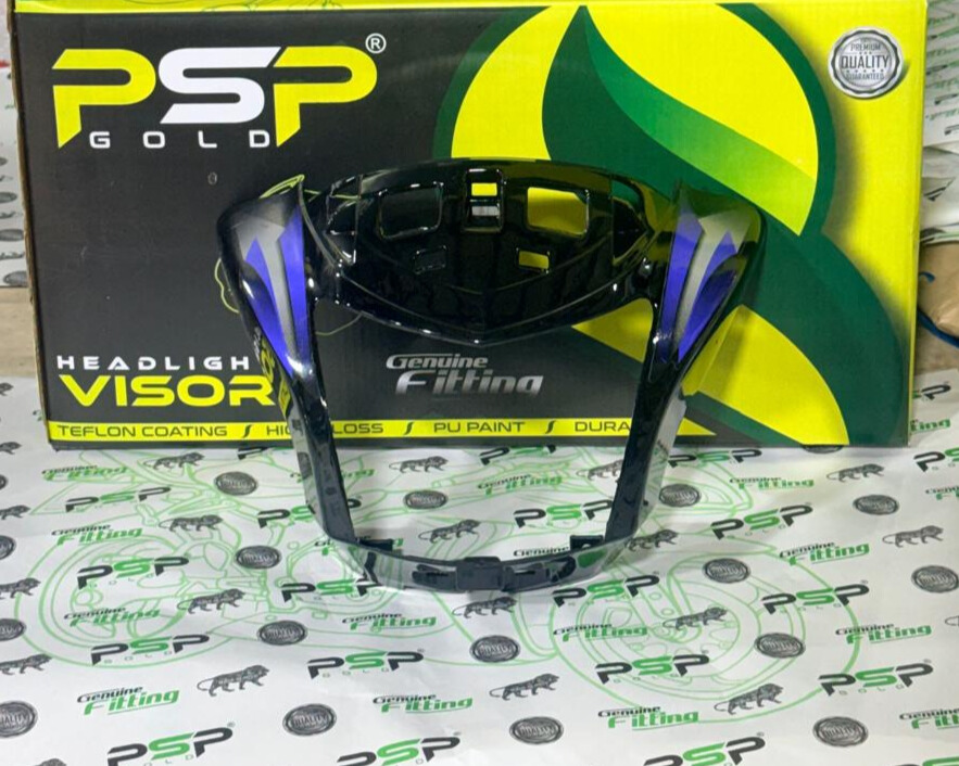 HEADLIGHT VISOR SUITABLE FOR SPLENDOR 2016 BLACK BLUE