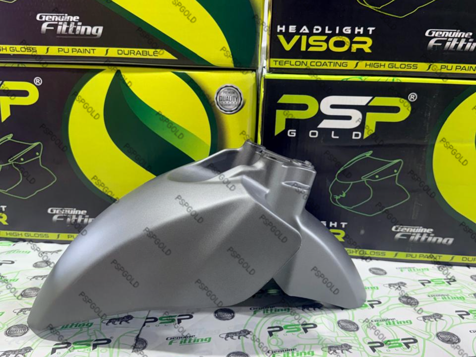 FRONT MUDGUARD SUITABLE FOR FASCINO MATT SILVER