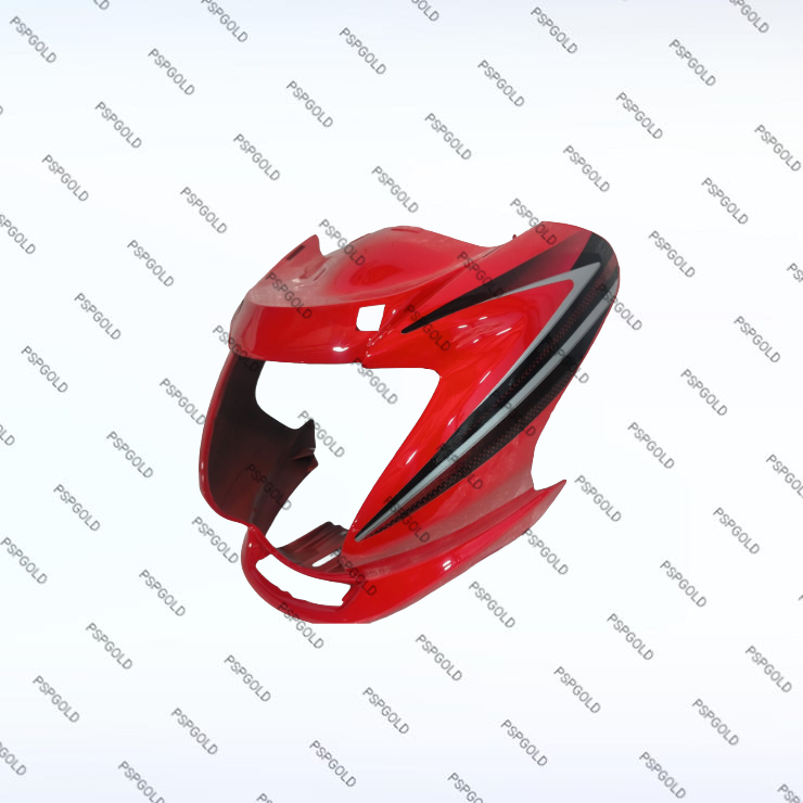 HEADLIGHT VISOR SUITABLE FOR HERO PASSION PRO DIGITAL SPORT RED